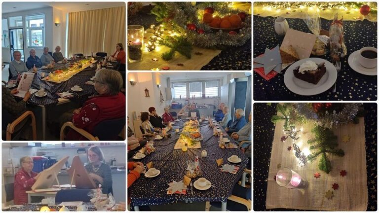 Weihnachtsfeier unserer Kontaktgruppe für Senioren